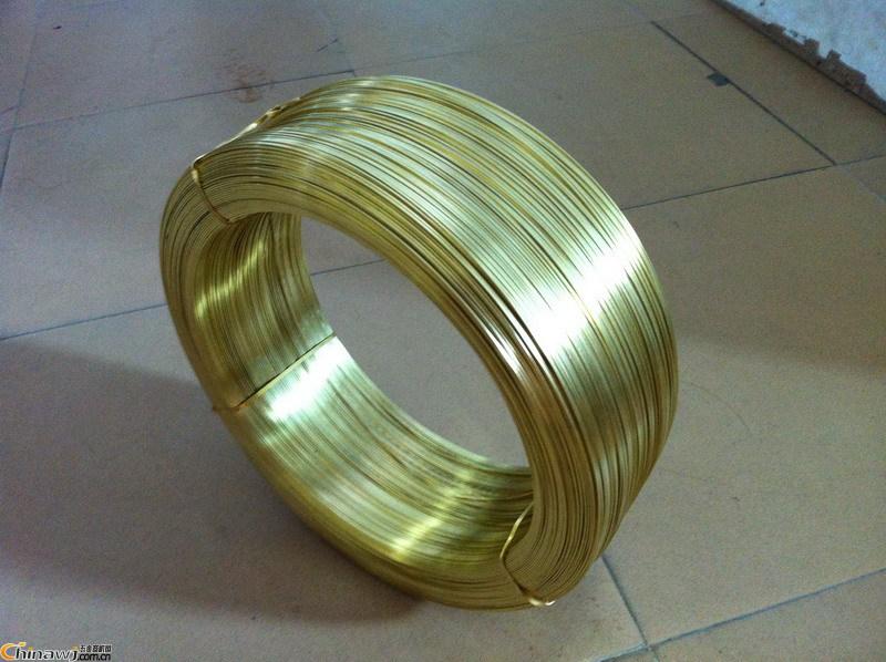 供应0.15mm黄铜圆线 低价H65黄铜方线 连接器专用线