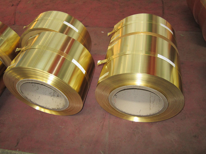 半硬0.8*305mm黄铜带C2680镜面黄铜带耐腐蚀黄铜带